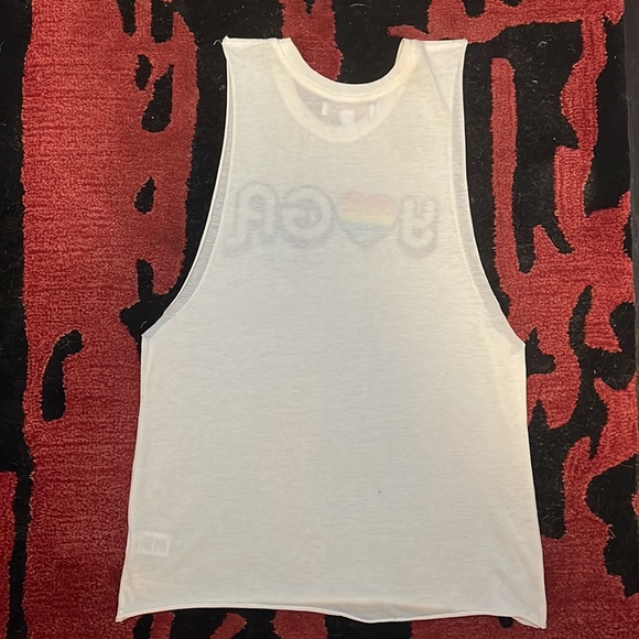 SPIRITUAL GANGSTER PRIDE YOGA 🧘‍♀️ TANK RAINBOW 🌈 HEART 💜 - Picture 4 of 4